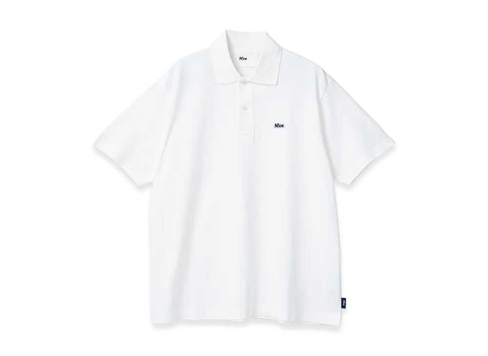 N!ce Polo Shirt "White"
