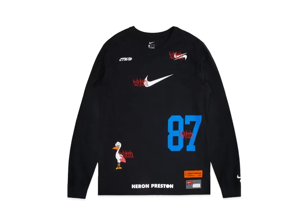 Nike×Heron Preston ゲームシャツ Nike x Heron Preston L/S Tee 