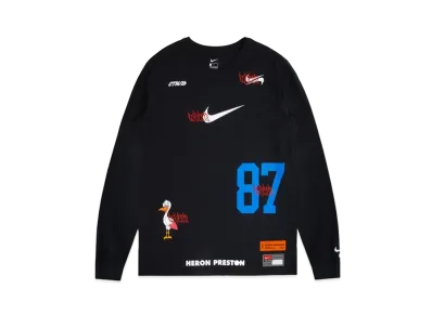 Nike x Heron Preston L/S Tee "Black"