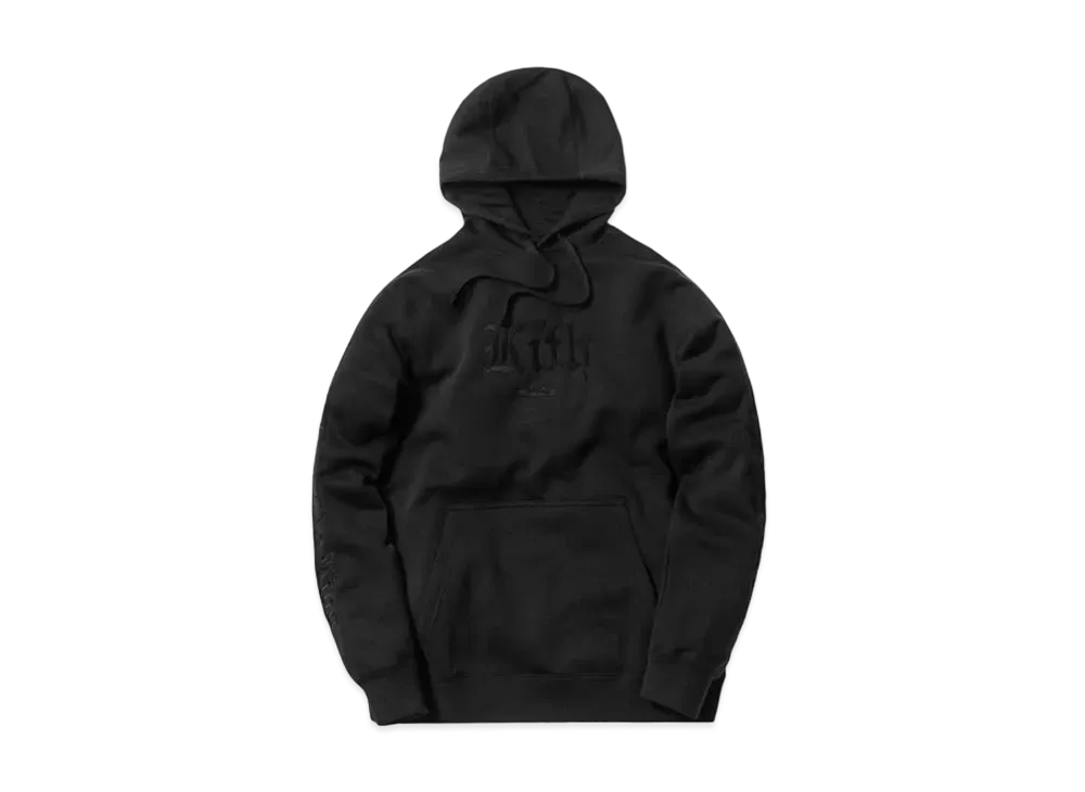 Nike x Kith Lebron Cloak Hoodie "Triple Black"