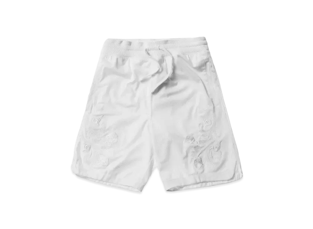 Nike x Kith LeBron Cloak Shorts "Triple White"