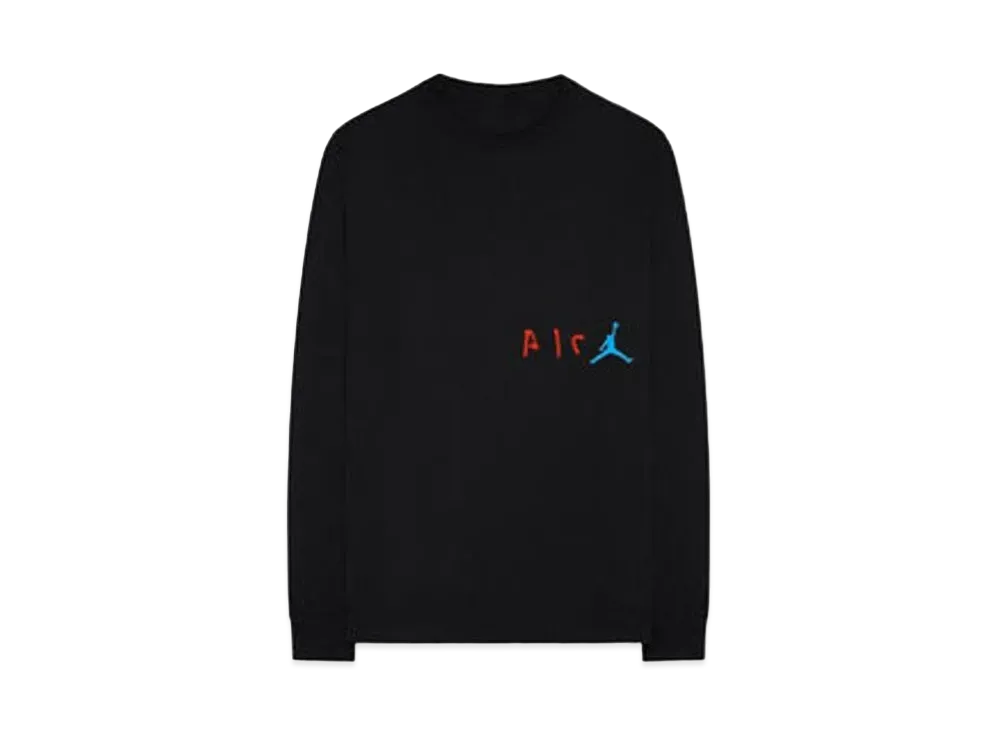 Air Jordan x Travis Scott Cactus Jack L/S Tee "Black"