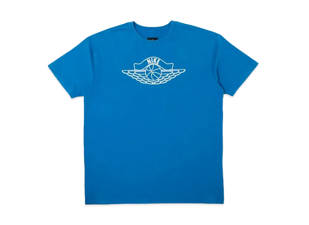 Air Jordan x Union NRG Vault AJ Flight Nike x Wings Tee "Blue"