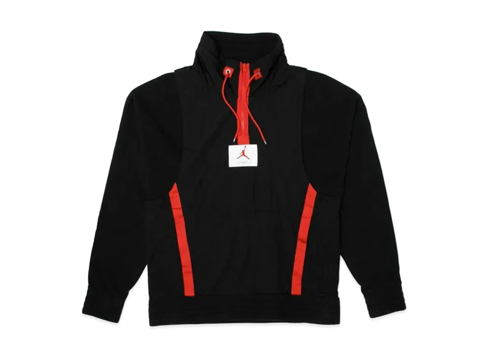 Air Jordan x Union NRG Vault AJ Flight 1/2 Zip Jacket "Black"