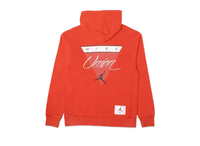 Air Jordan x Union NRG Vault AJ Flight Hoodie "Red"