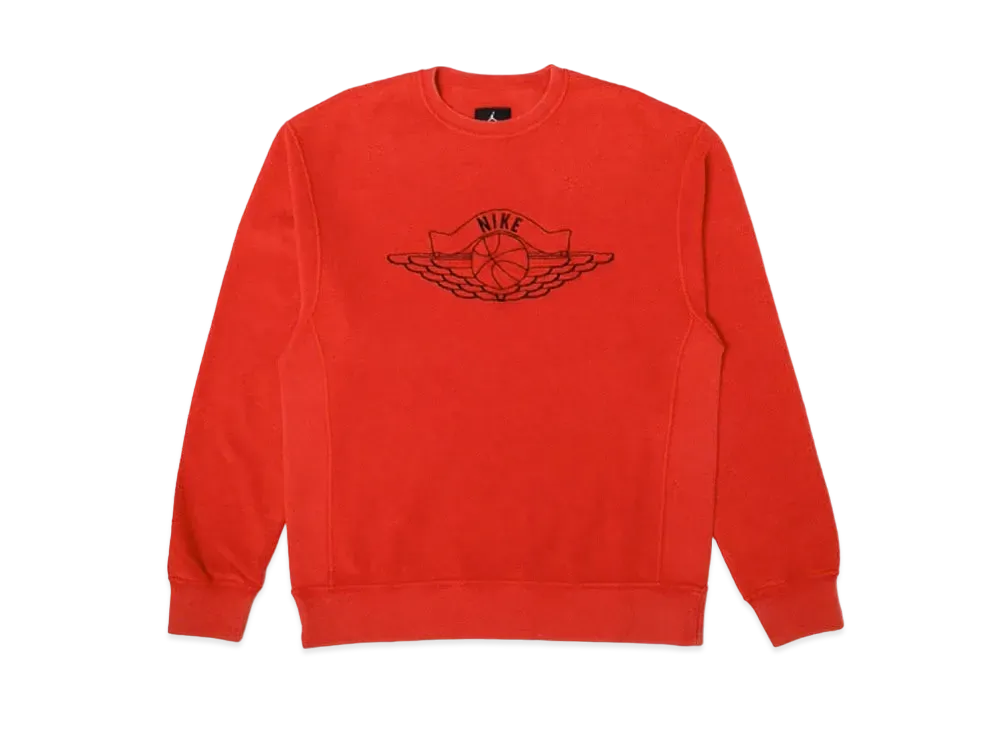 エアジョーダン ユニオン NRG ボールト フライト クルーネック "レッド"