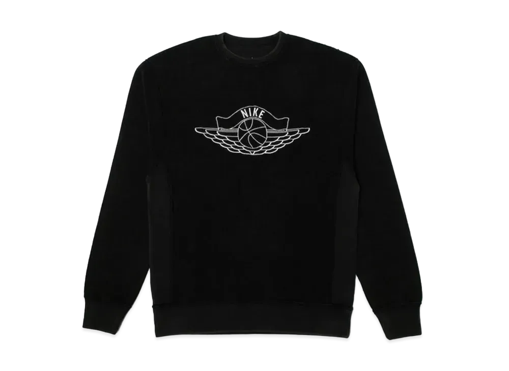 Air Jordan x Union NRG Vault AJ Flight Crewneck "Black"