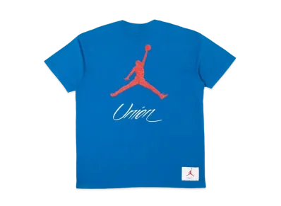 Air Jordan x Union NRG Vault AJ Flight Jumpman Tee "Blue"