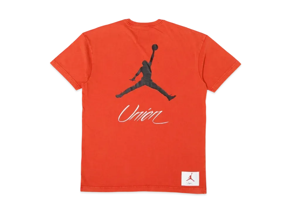 Air Jordan x Union NRG Vault AJ Flight Jumpman Tee "Red"