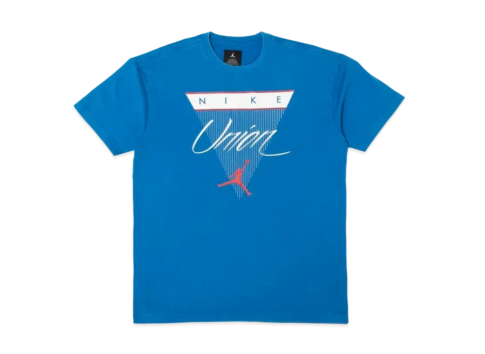 Air Jordan x Union NRG Vault Flight Triangle Tee "Blue"