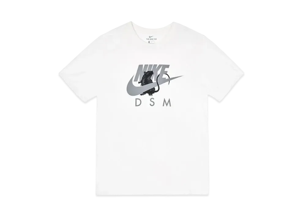 Nike x Dover Street Market Year of the Rat Swoosh Rat T-Shirt "White"