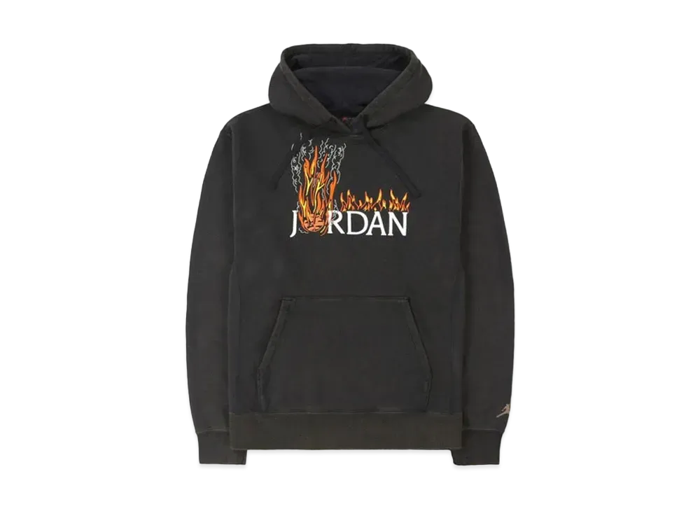 Air Jordan x Travis Scott Fleece Hoodie "Black"