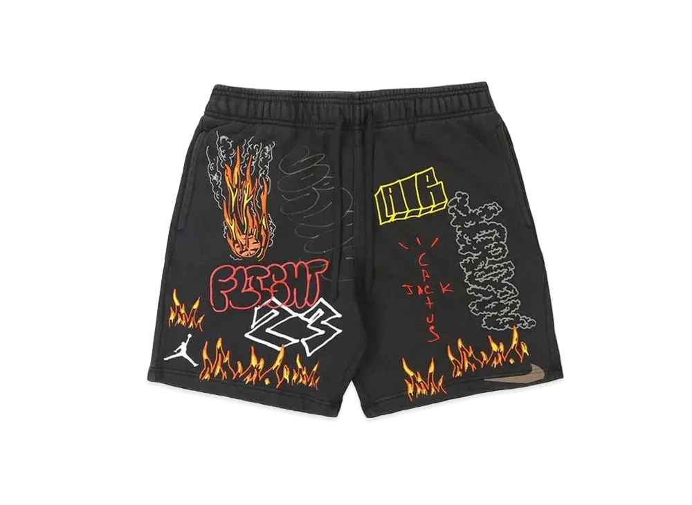 Air Jordan x Travis Scott Fleece Short "Black"