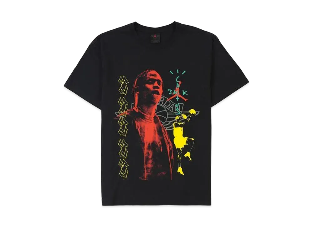 Air Jordan x Travis Scott 1 Tee "Black"