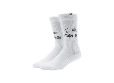 Nike x UN LeBron James More Than An Athlete Elite Crew Sock "White"
