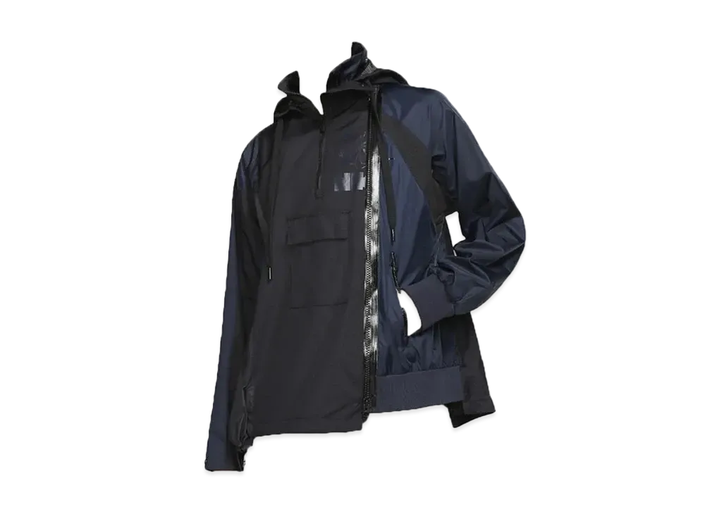Nike x Sacai Women's Doulbe Zip Jacket "Black"