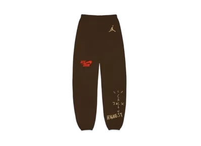Air Jordan x Travis Cactus Jack Highest Sweatpant "Brown"