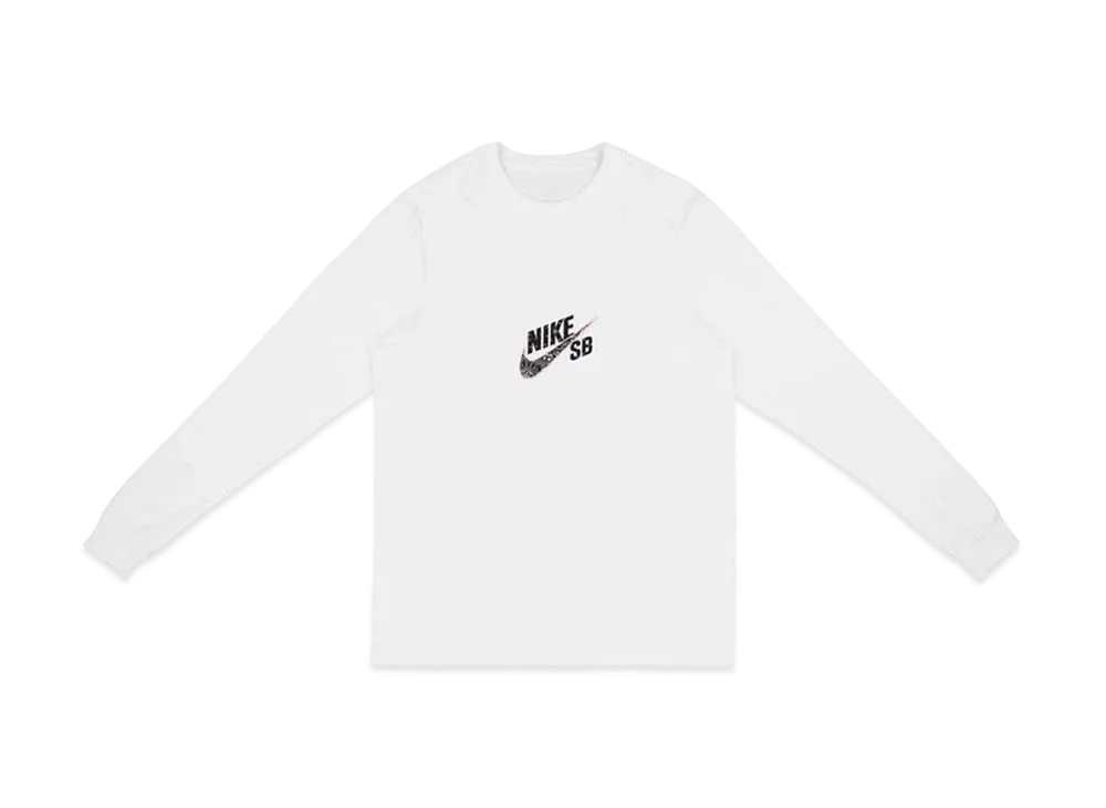 Nike x Travis Cactus Jack For SB Longsleeve T-Shirt "White"