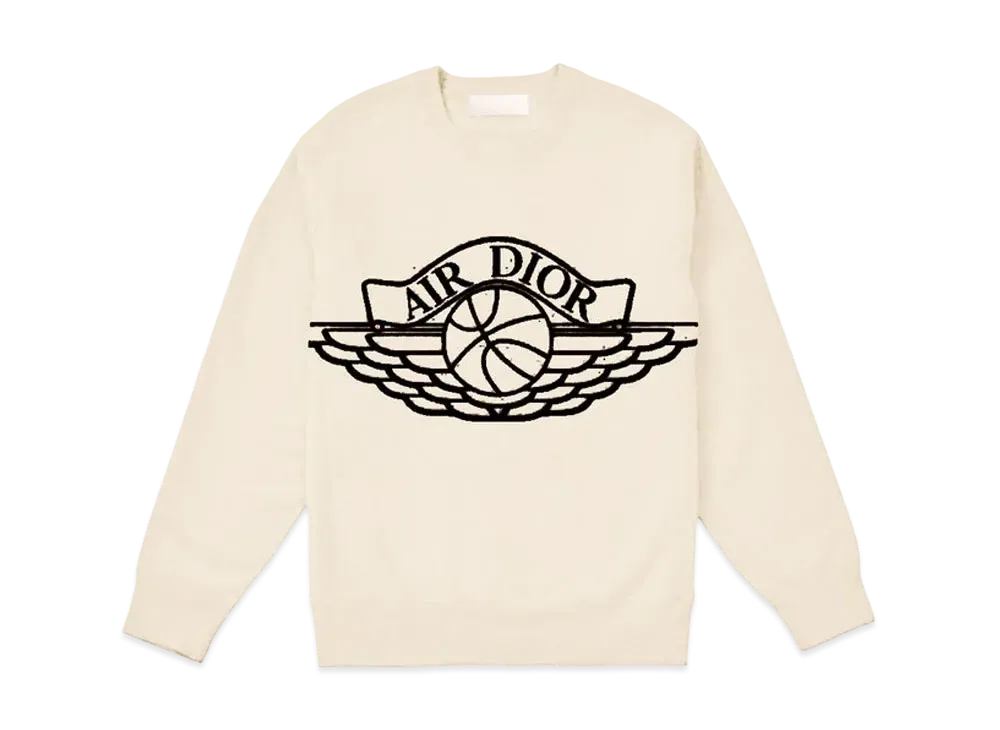 Dior x Air Jordan Wings Sweater "White"