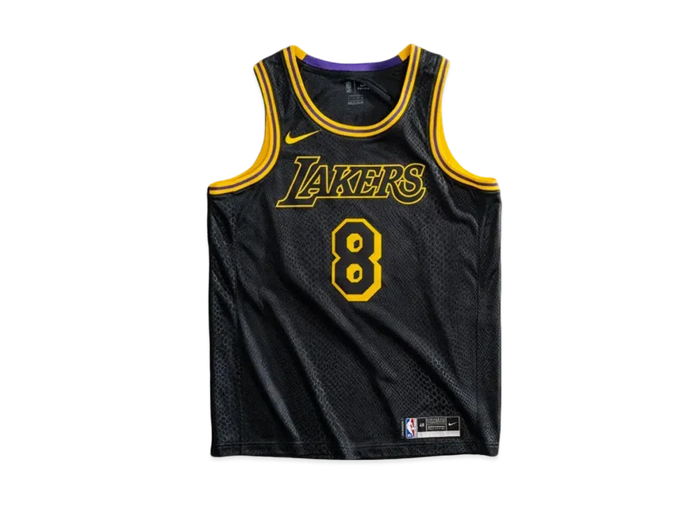 Nike Kids Los Angeles Lakers Kobe Bryant Black Mamba City Jersey "Black"