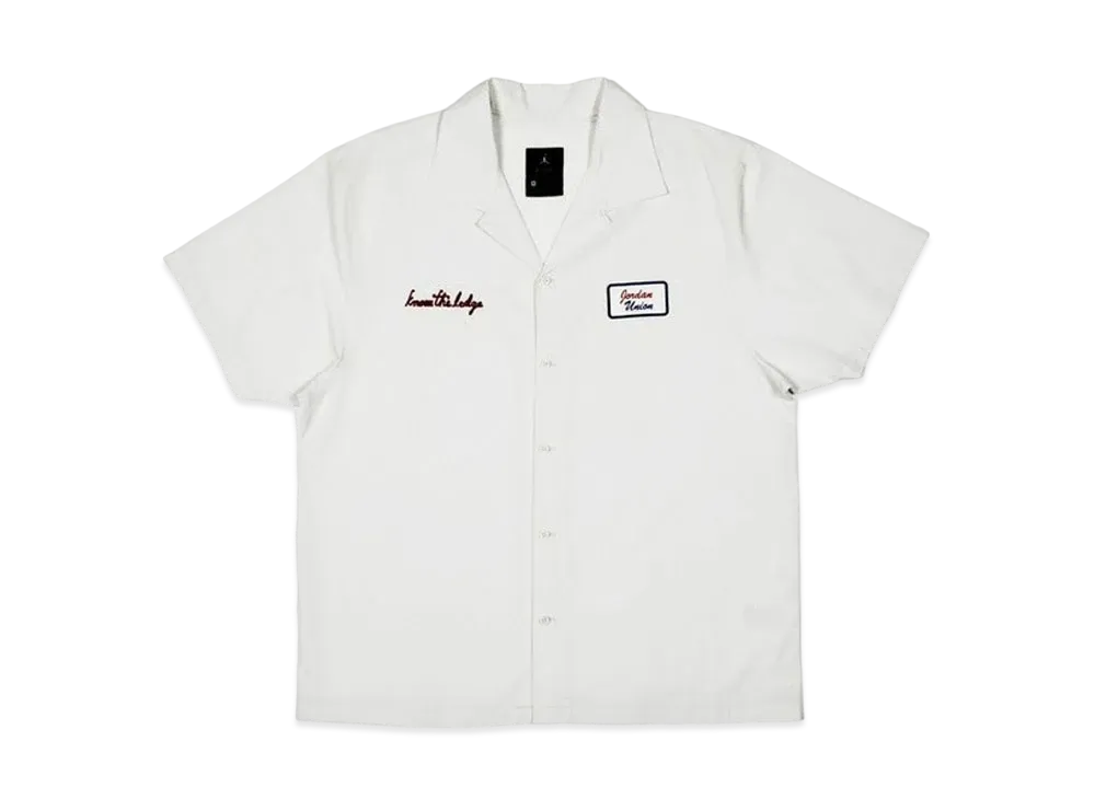 Air Jordan x Union Mechanic Shirt "White"