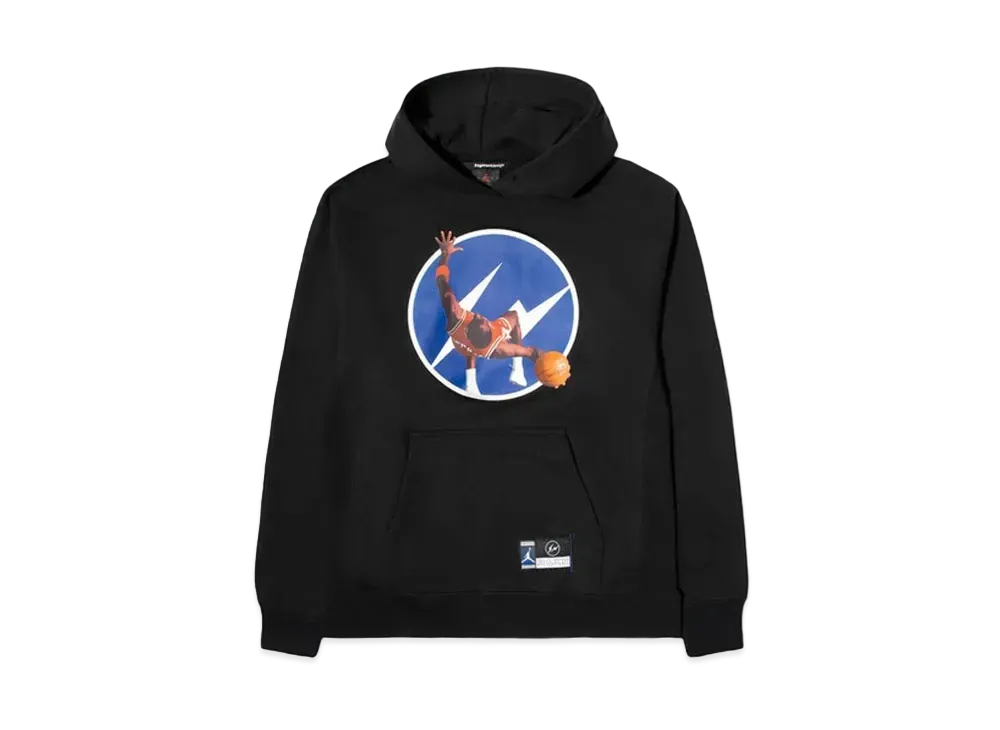 Air Jordan x Fragment Image Pullover Hoodie "Black"