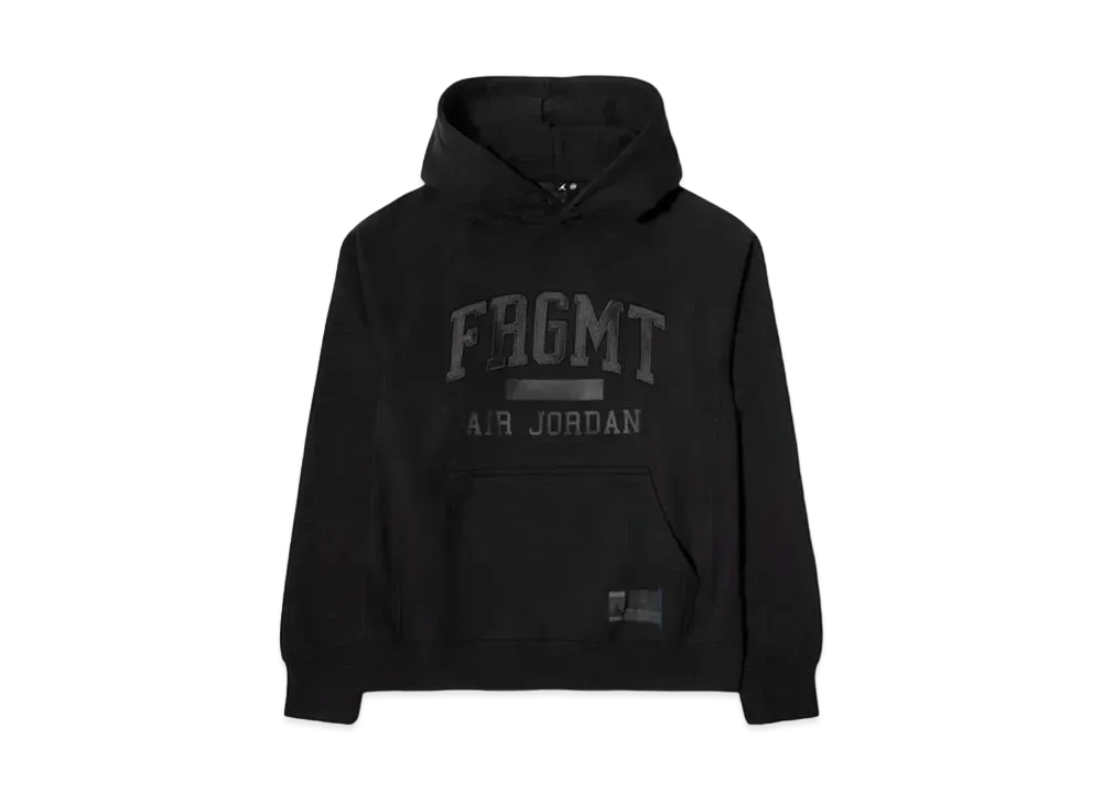 Air Jordan x Fragment Pullover Hoodie "Black"