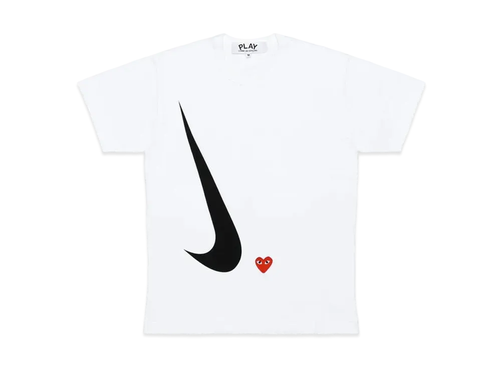Nike x CDG Play T-Shirt "White" AE-T402-051