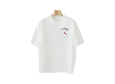 Jordan Paris Saint-Germain Logo S/S Tee "White"