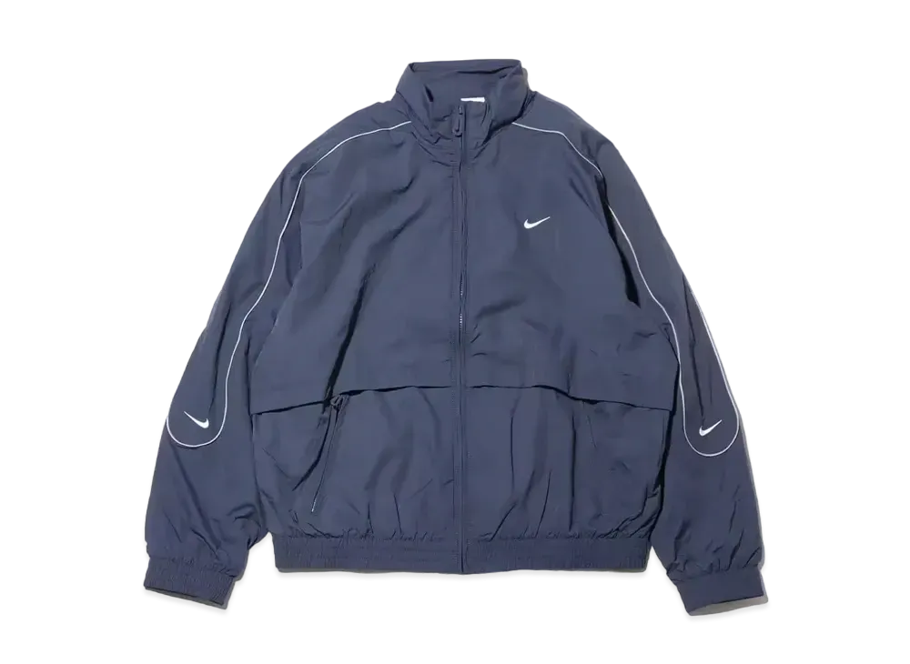 Nike NSW Solo Swoosh Woven Track Jacket "Thunder Blue"