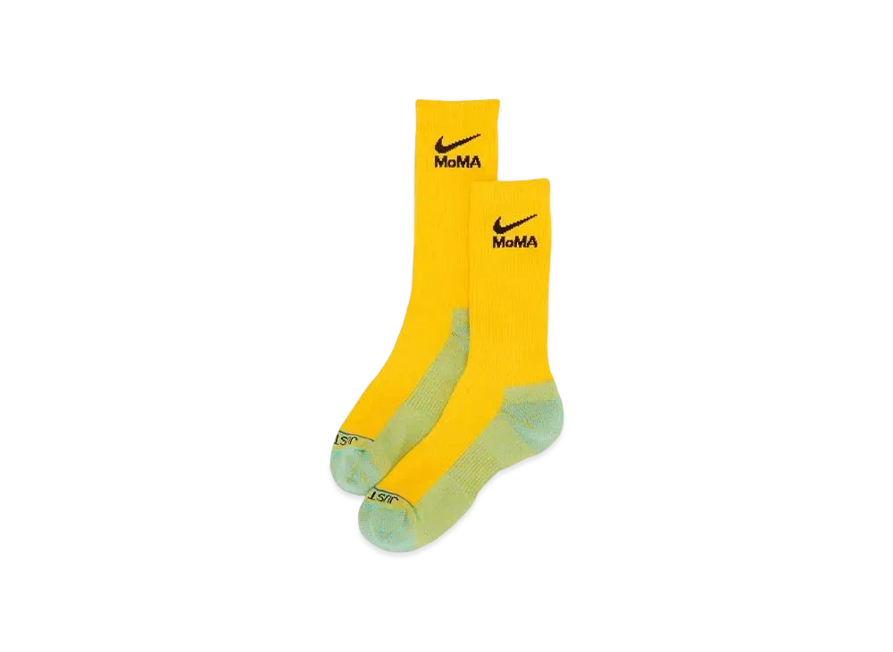 Nike x MoMA Everyday Socks "Amarillo Yellow"