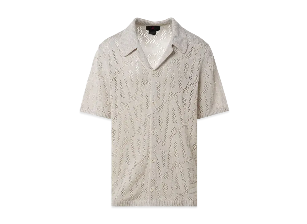 Nike Jordan x A Ma Maniere Open Collar Shirts "White"