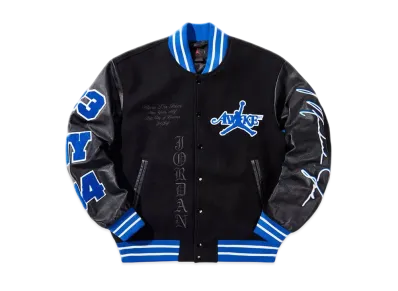 Nike Jordan x Awake NY Varsity Jacket "Black/Game Royal"