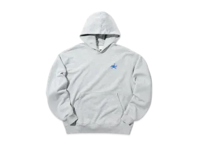 Nike Jordan x Awake NY Embroidered Hoodie (US Size) "Heather Grey/Game Blue"