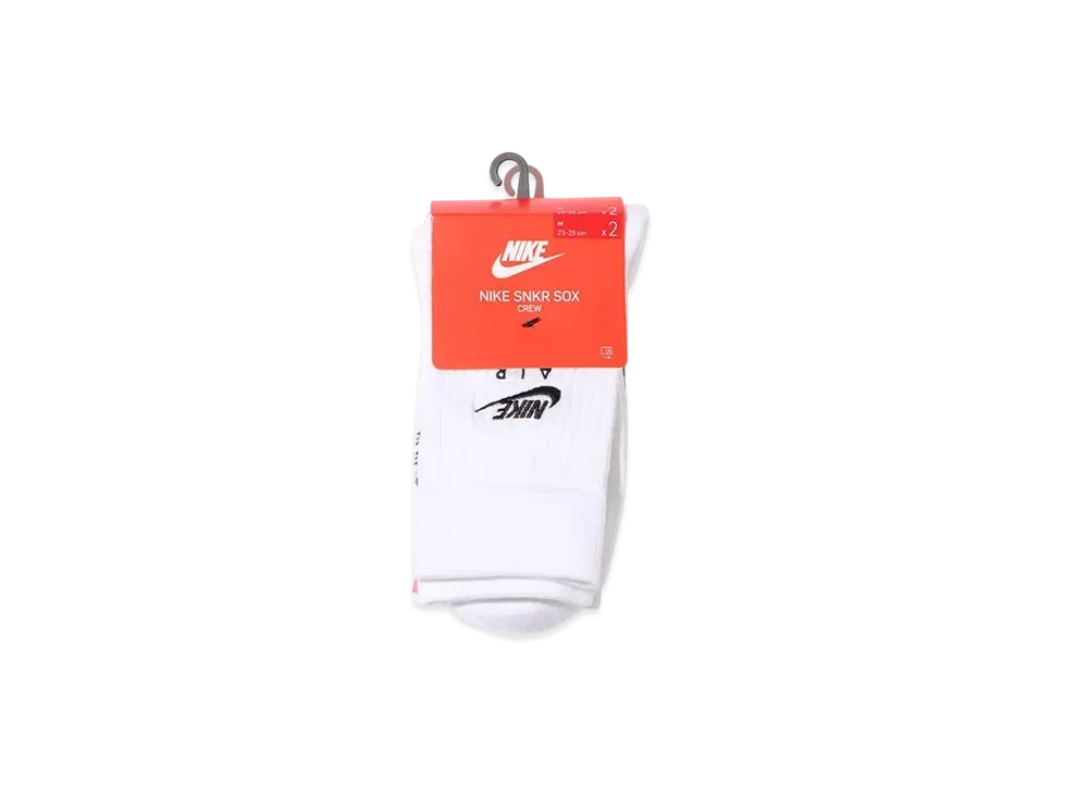 Nike U SNKR Sox Crew 2PR - Nike Air "White"