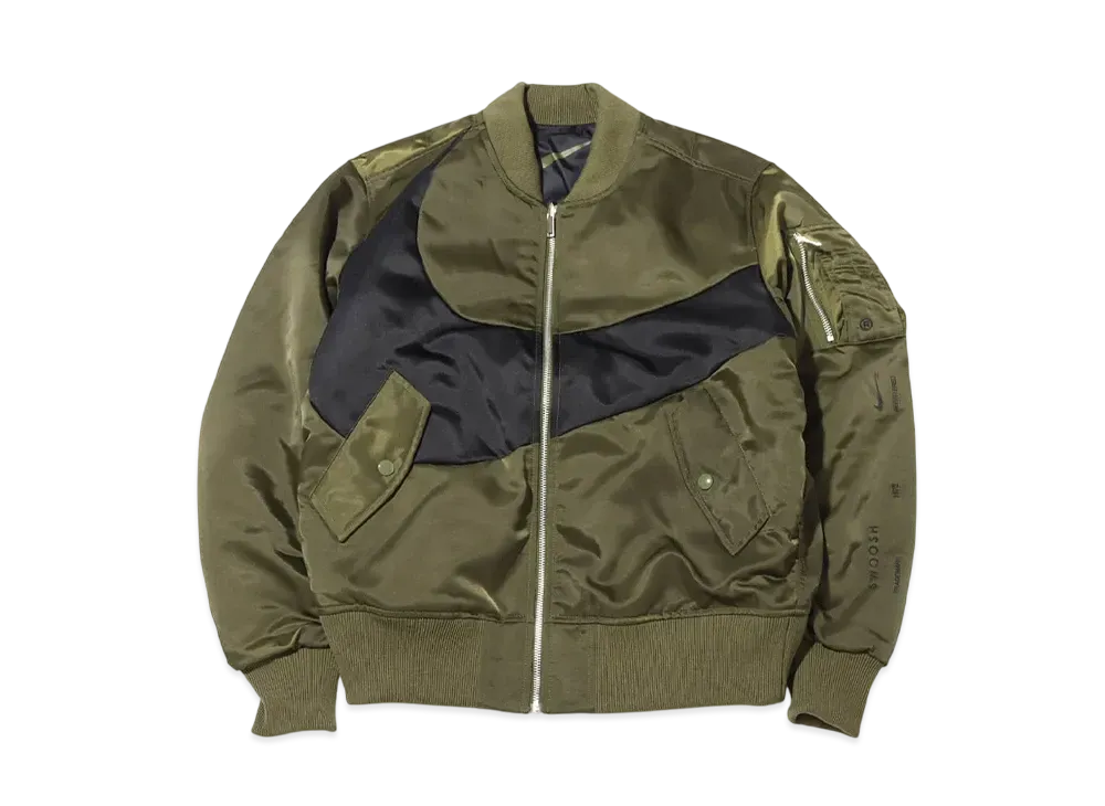Nike AS M NSW SYNKL Swoosh Bomber "Green"