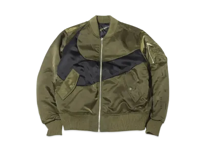 Nike AS M NSW SYNKL Swoosh Bomber "Green"