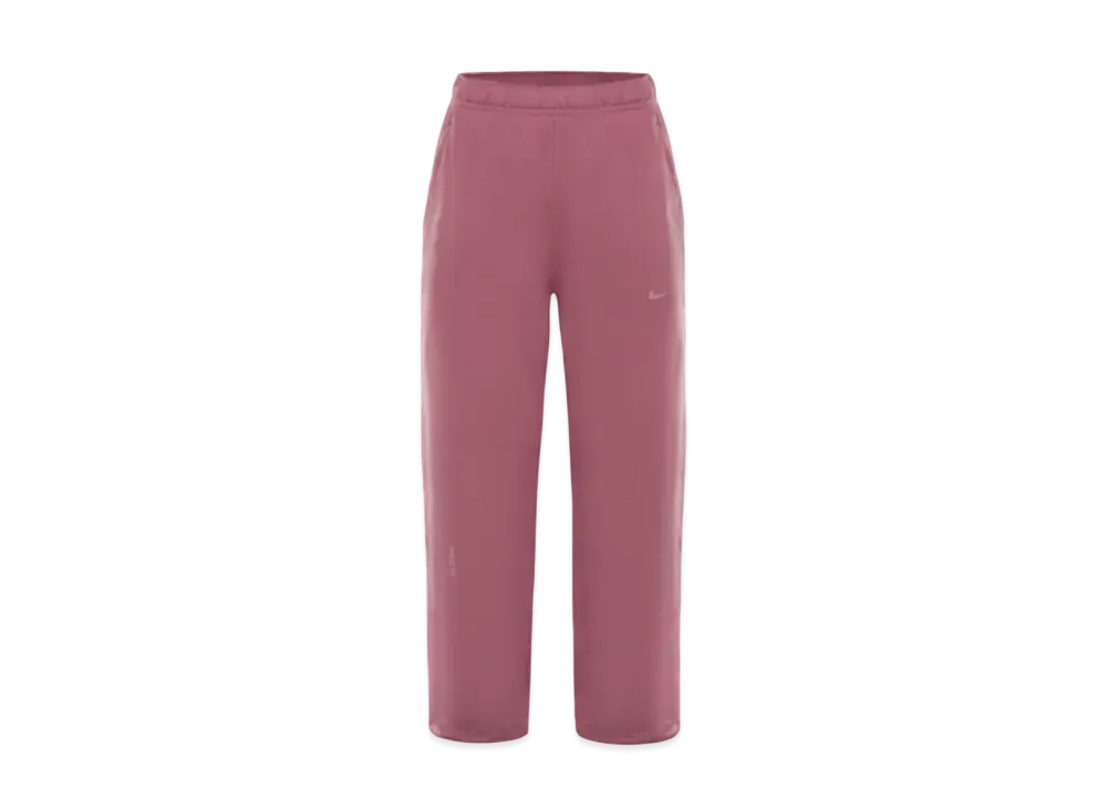 Nike x Drake NOCTA Fleece CS Open Hem Sweatpant (Asia Size) "Desert Berry"