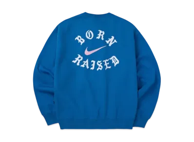 Nike SB x Born x Raised Cerwneck Sweat "Blue"