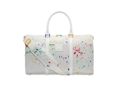 Nike Jordan Monogram Duffle Bag (25L) "Sail/Multi"