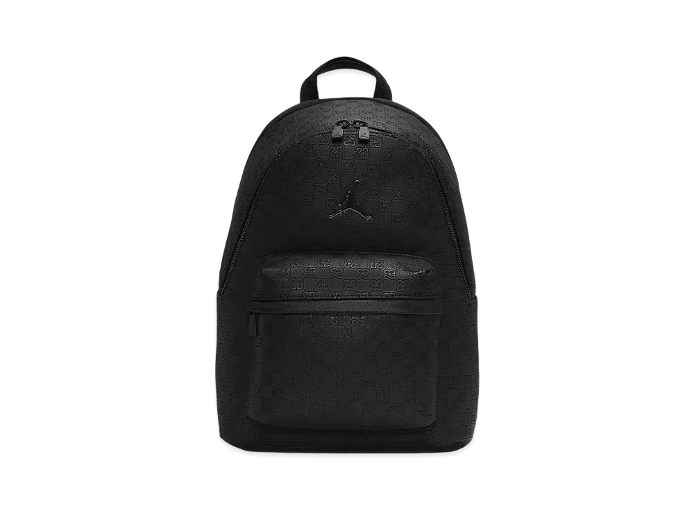 ナイキ ジョーダン モノグラム バックパック (20L) "ブラック"