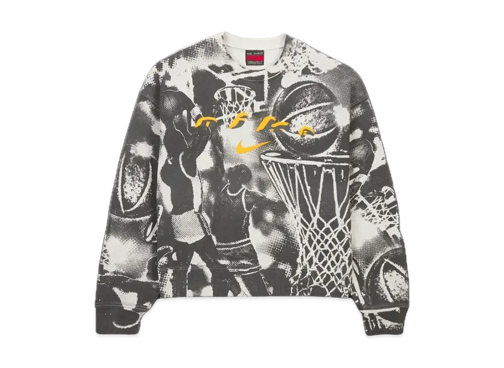 Nike x Cactus Plant Flea Market CPFM Hoop Crewneck "Light Bone"