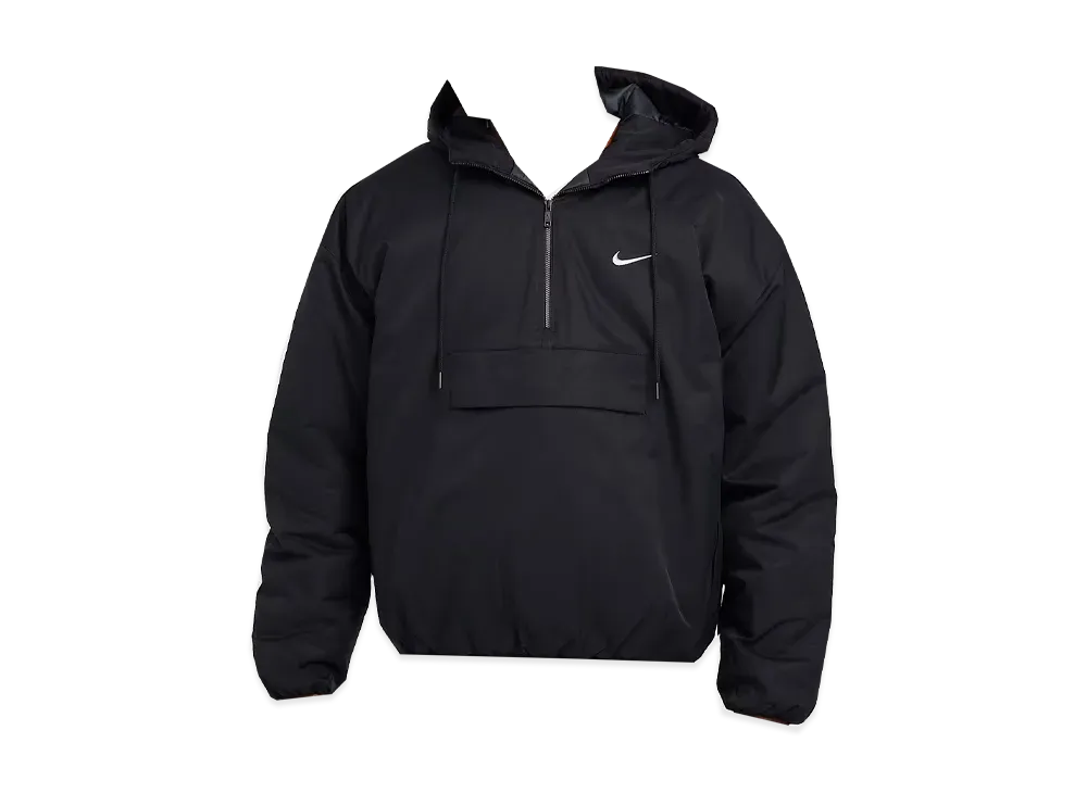 ナイキ サーマフィット オーバー サイズド フーデッド アノラック ジャケット "ブラック/ウルフグレー"