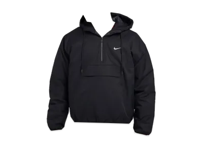 Nike Therma-FIT Oversized Hooded Anorak Jacket "Black/Wolf Grey"