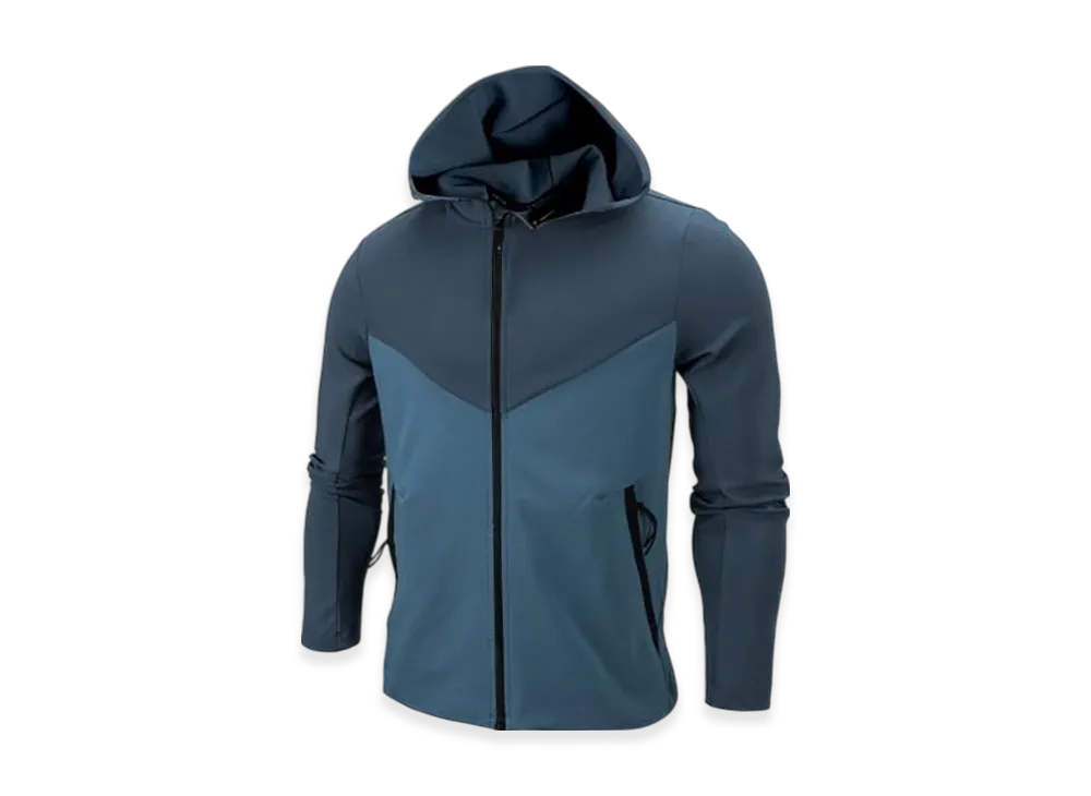 ナイキ テックフリース フルジップ パーカー "ブラック"