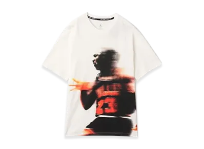 Nike Jordan Sports Men's Dri-FIT Graphic T-Shirt "White/Black"