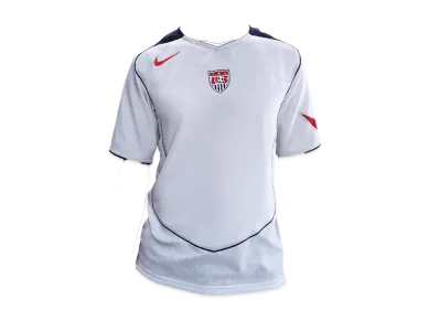 Nike USMNT 2004 Total 90 Reissue Soccer Replica Uniform "White"