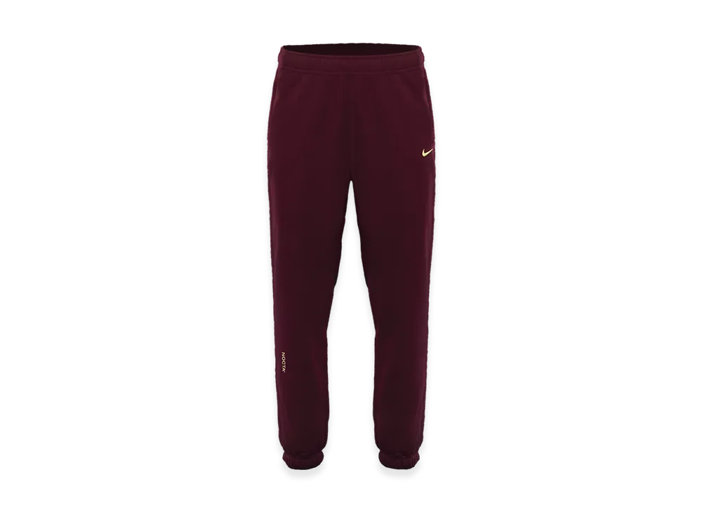 Nike x NOCTA Fleece CS Sweatpants "Dark Beetroot" HM5764-638