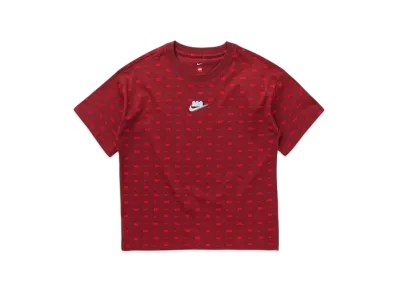 Nike x LEGO Collection Girls Cropped T-Shirt "Rush Red"