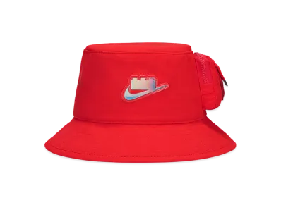Nike x LEGO Collection Junior Apex Bucket Hat "Rush Red"